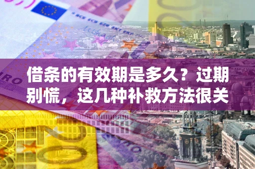 济南借条的有效期是多久?过期别慌,这几种补救方法很关键 济南借条的有效期是多久?过期别慌,这几种补救方法很关键
